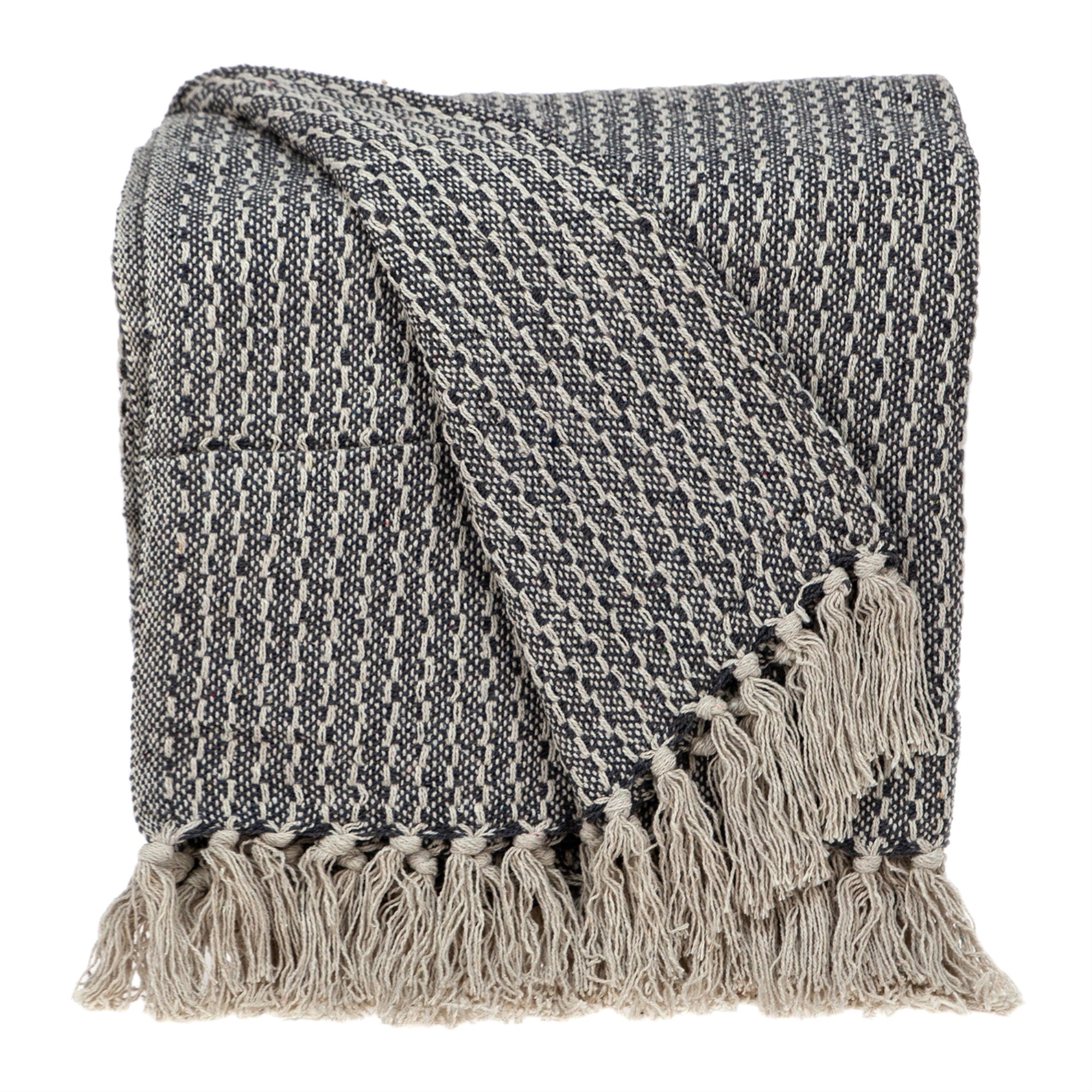 Parkland Collection Lily Transitional Blue 52 X 67 Woven Handloom Throw
