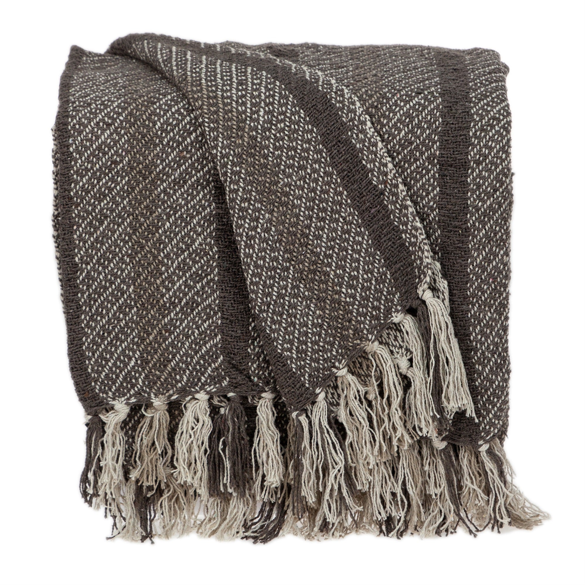 Parkland Collection Jax Casual Brown 52 X 67 Woven Handloom Throw