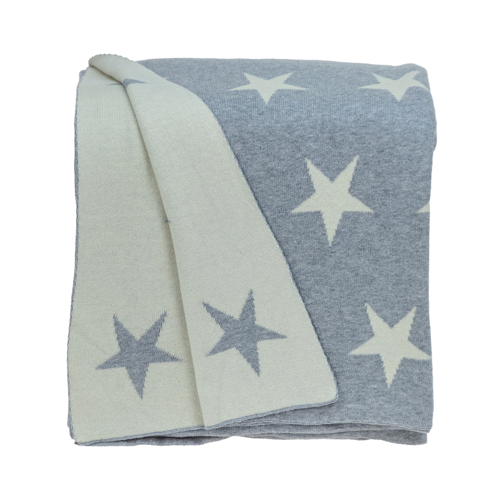 Parkland Collection  Transitional Grey 52 X 70 Knitted Throw Blanket