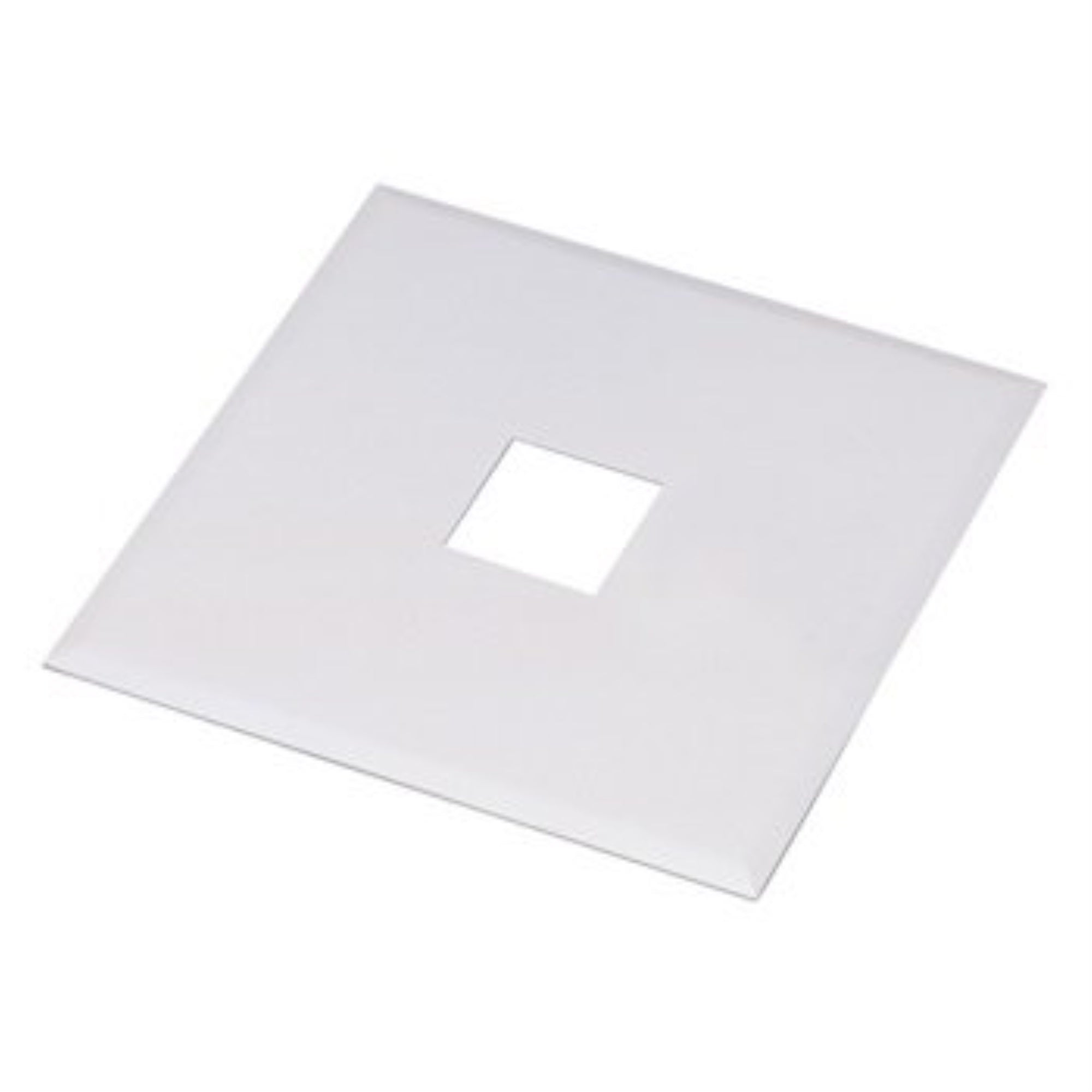 Cover Plate For Junction Box, Matte Frosted White