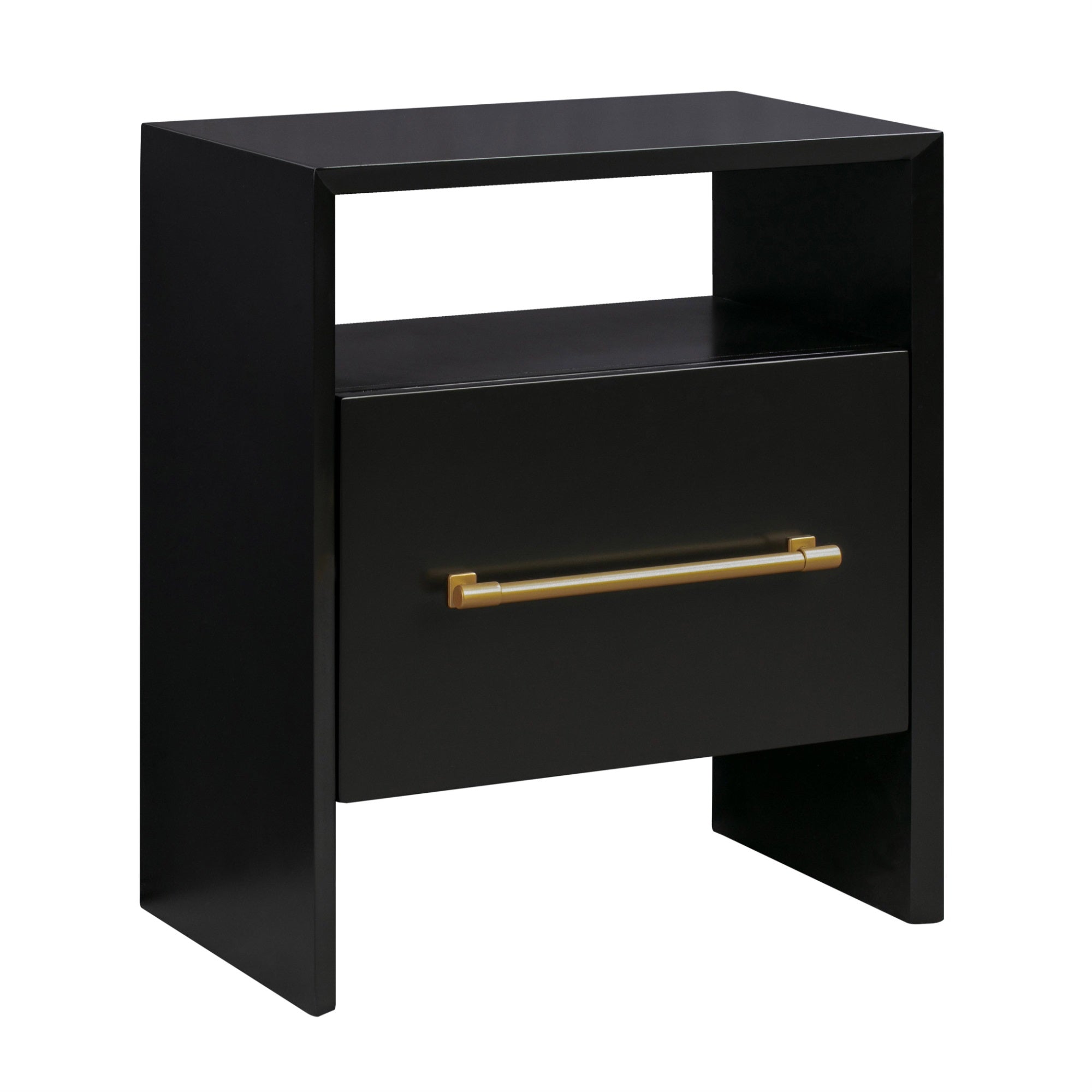 Libre Black Nightstand