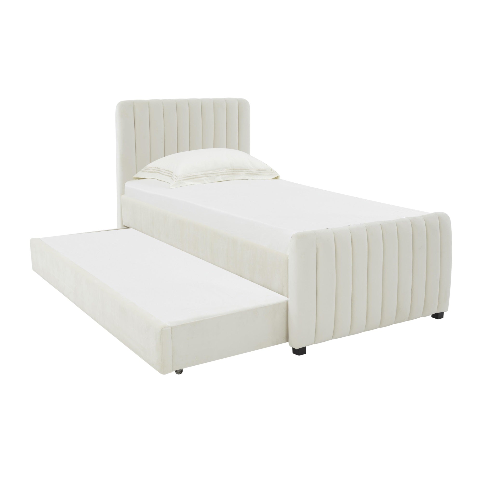 Angela Cream Trundle In Twin