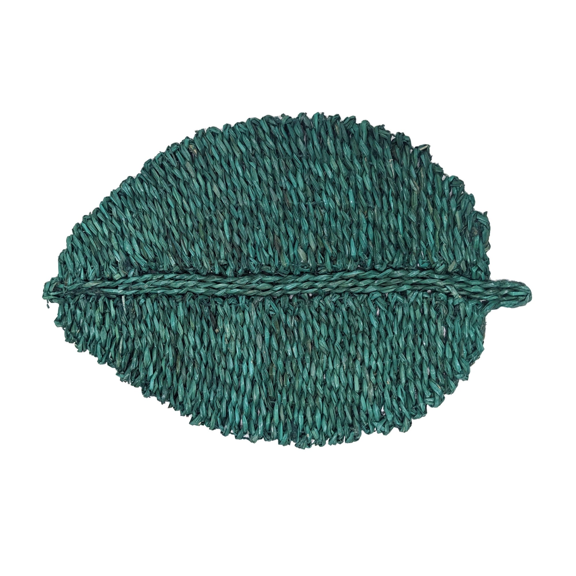 Leaf Green Seagrass Placemat - Set Of 4