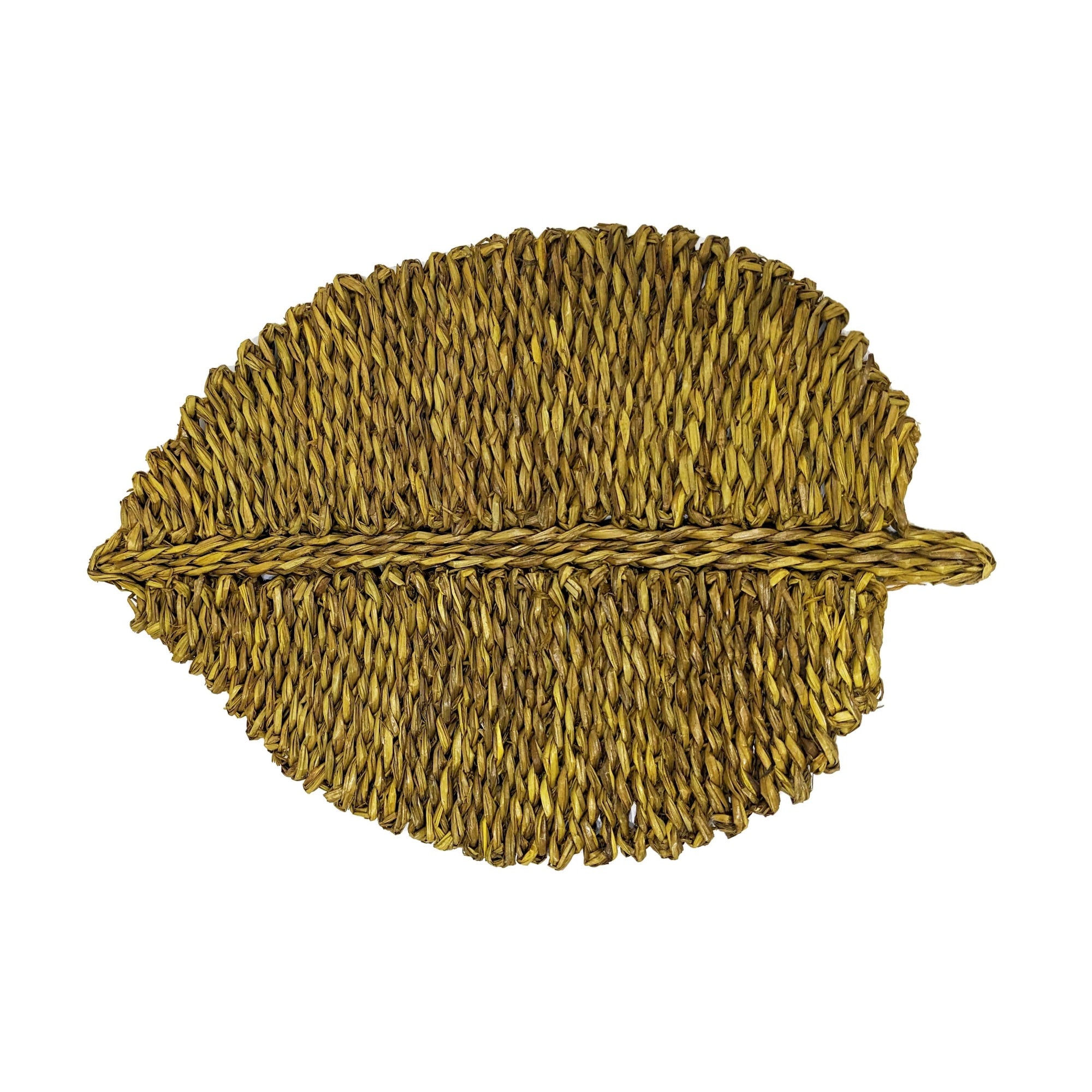 Leaf Yellow Seagrass Placemat - Set Of 4