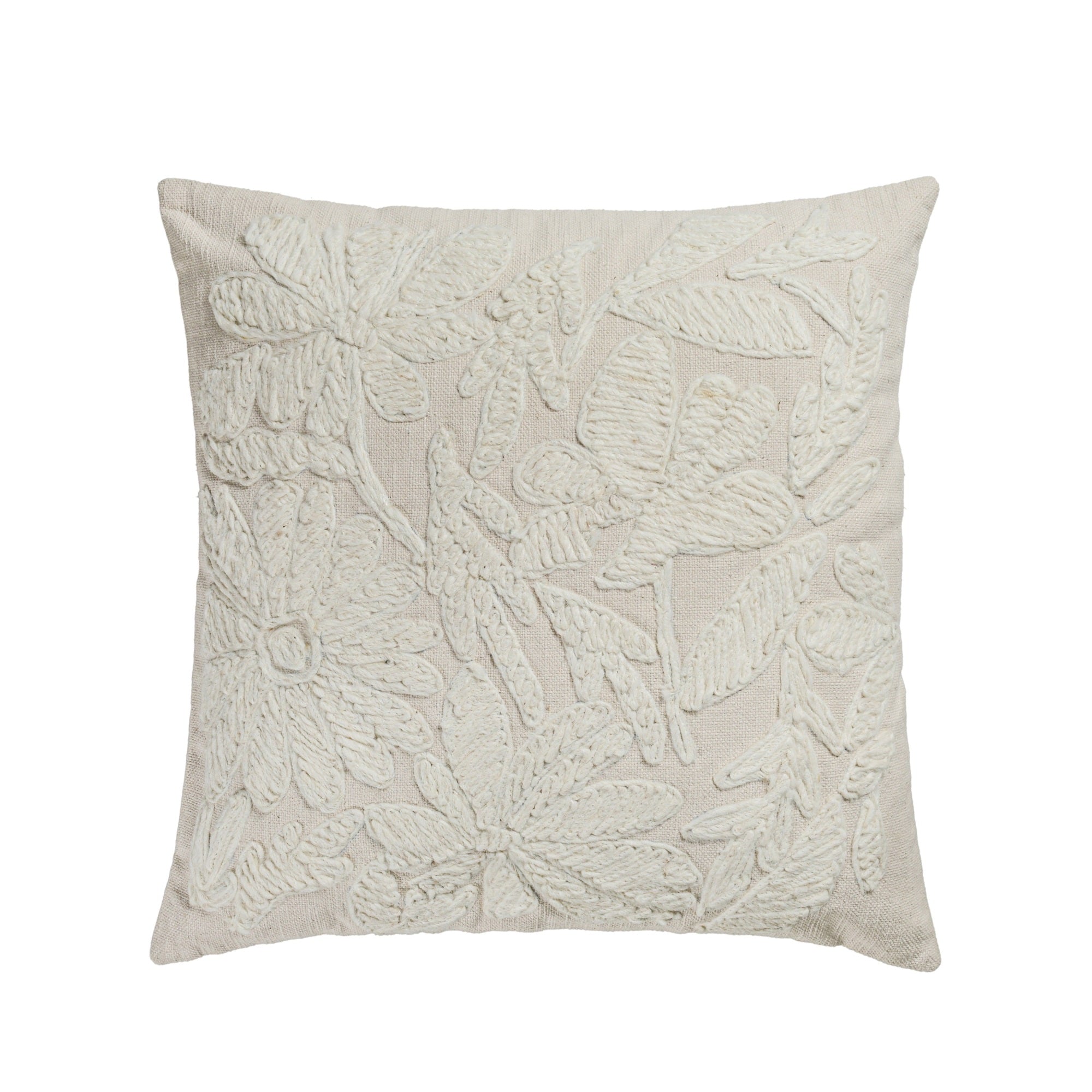 Tabitha 20 Square Embroidered Pillow