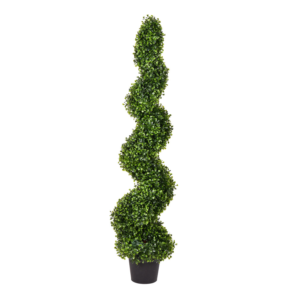 Vickerman 4' Boxwood Spiral In Pot (UV) - TP170448