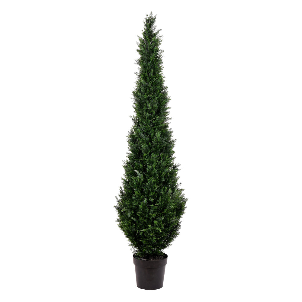 Vickerman 7' Potted Cedar Tree (UV) - TP170684
