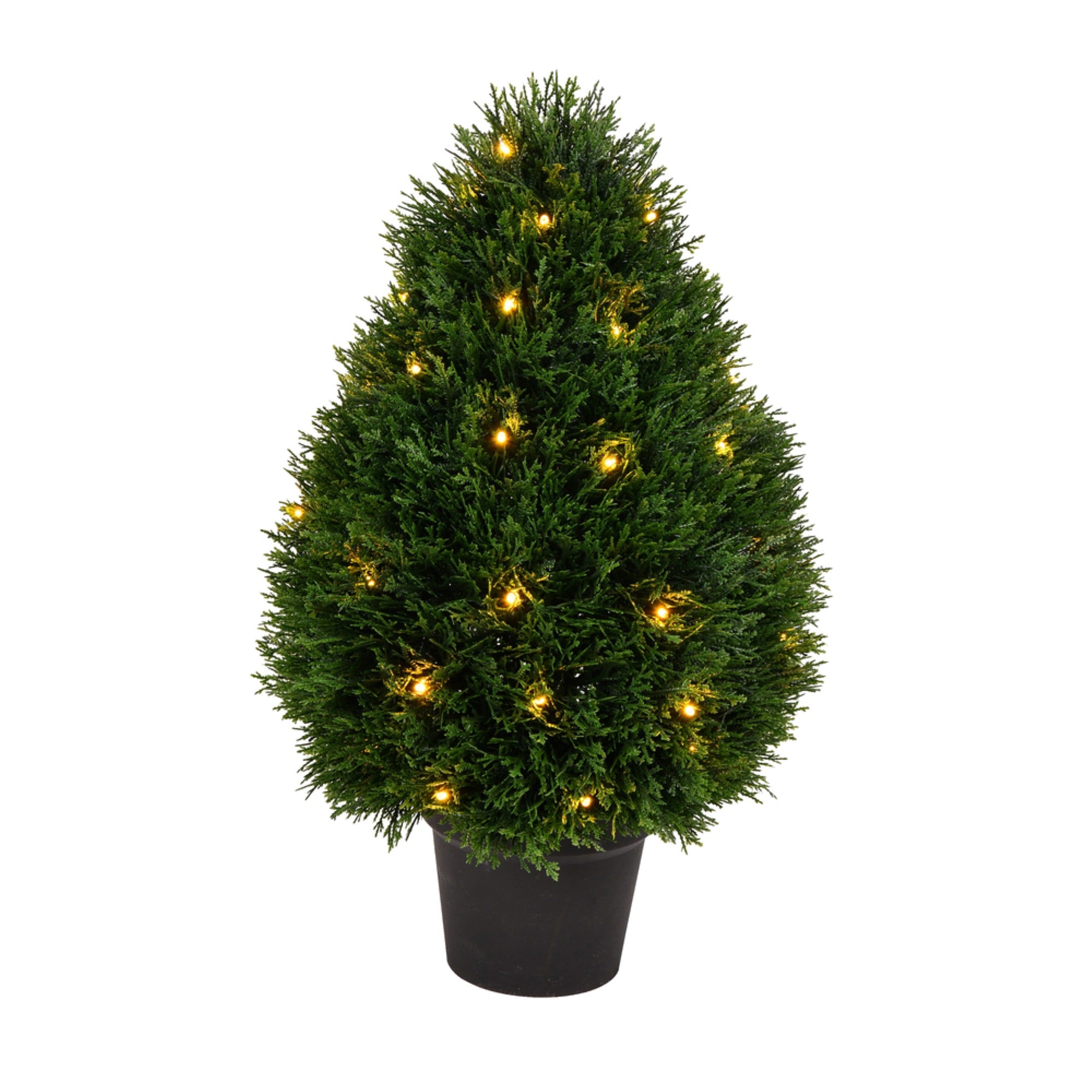 24” Cedar Teardrop Shaped UV 50WW LED
