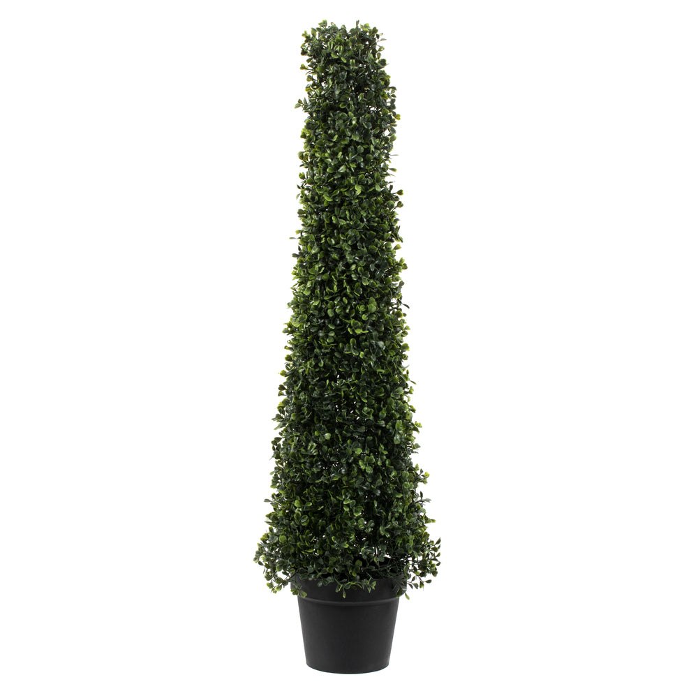 Vickerman 3' Potted Boxwood Cone UV - TP192036