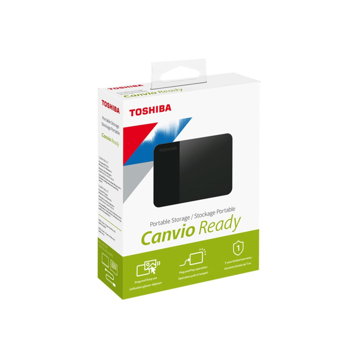 Toshiba Canvio Ready - Hard Drive - 4 Tb - Usb 3.2 Gen 1