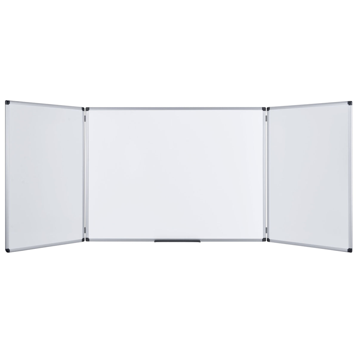 Industrial Trio Dry-Erase Board, Cork Outside/Magnetic Dry-Erase Surface Inside
