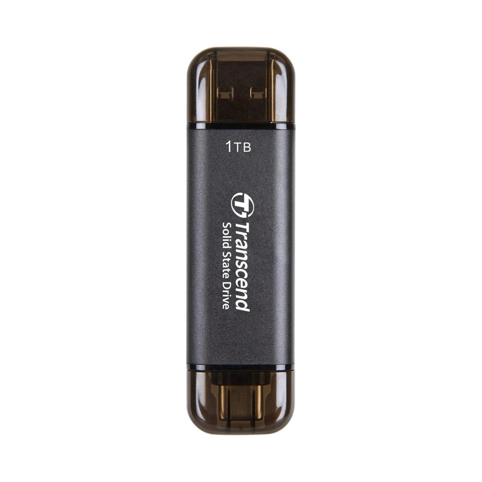 Transcend 1TB Portable SSD USB 10Gbps with Type-C and Type-A