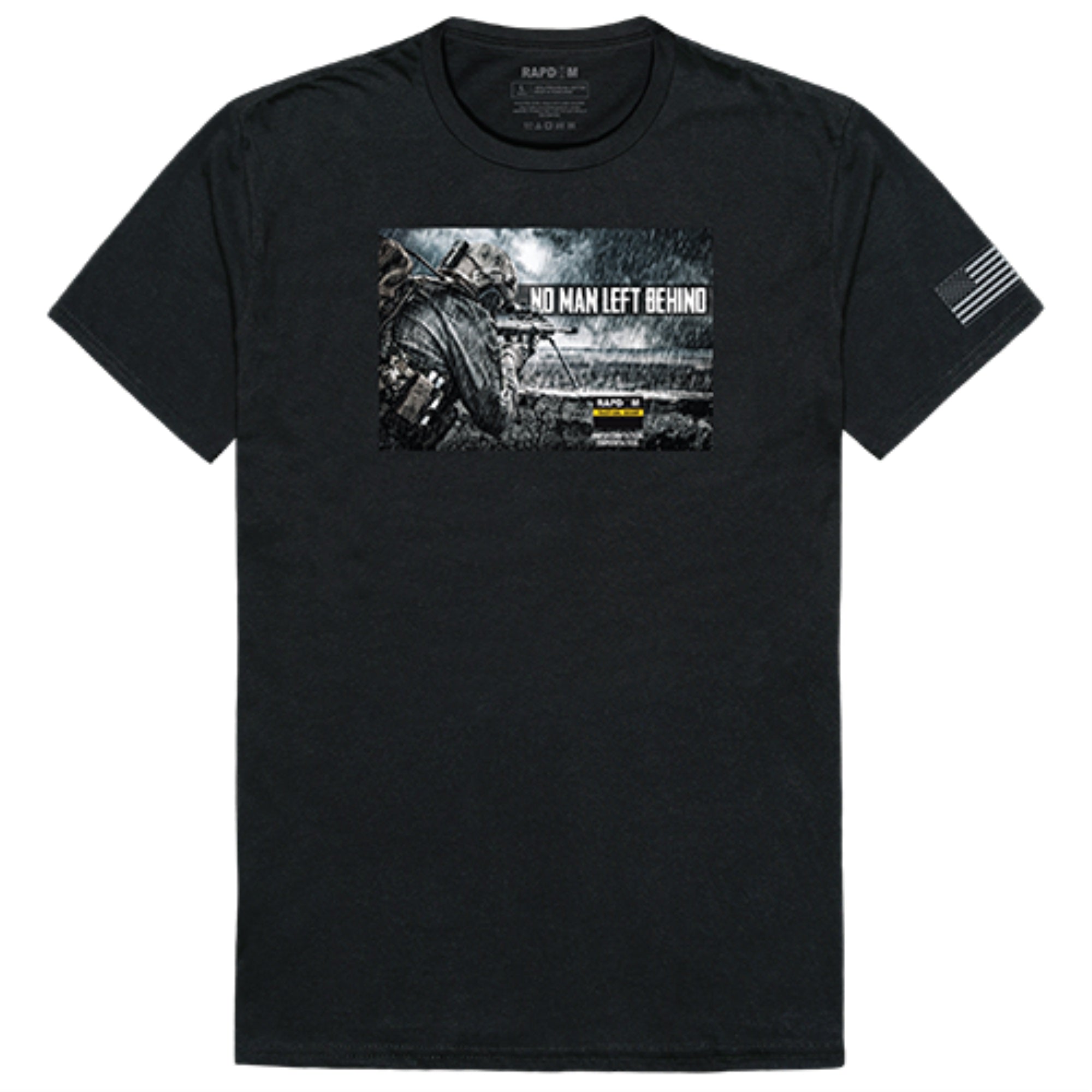 Tactical Graphic T, No Men Left, Black, M