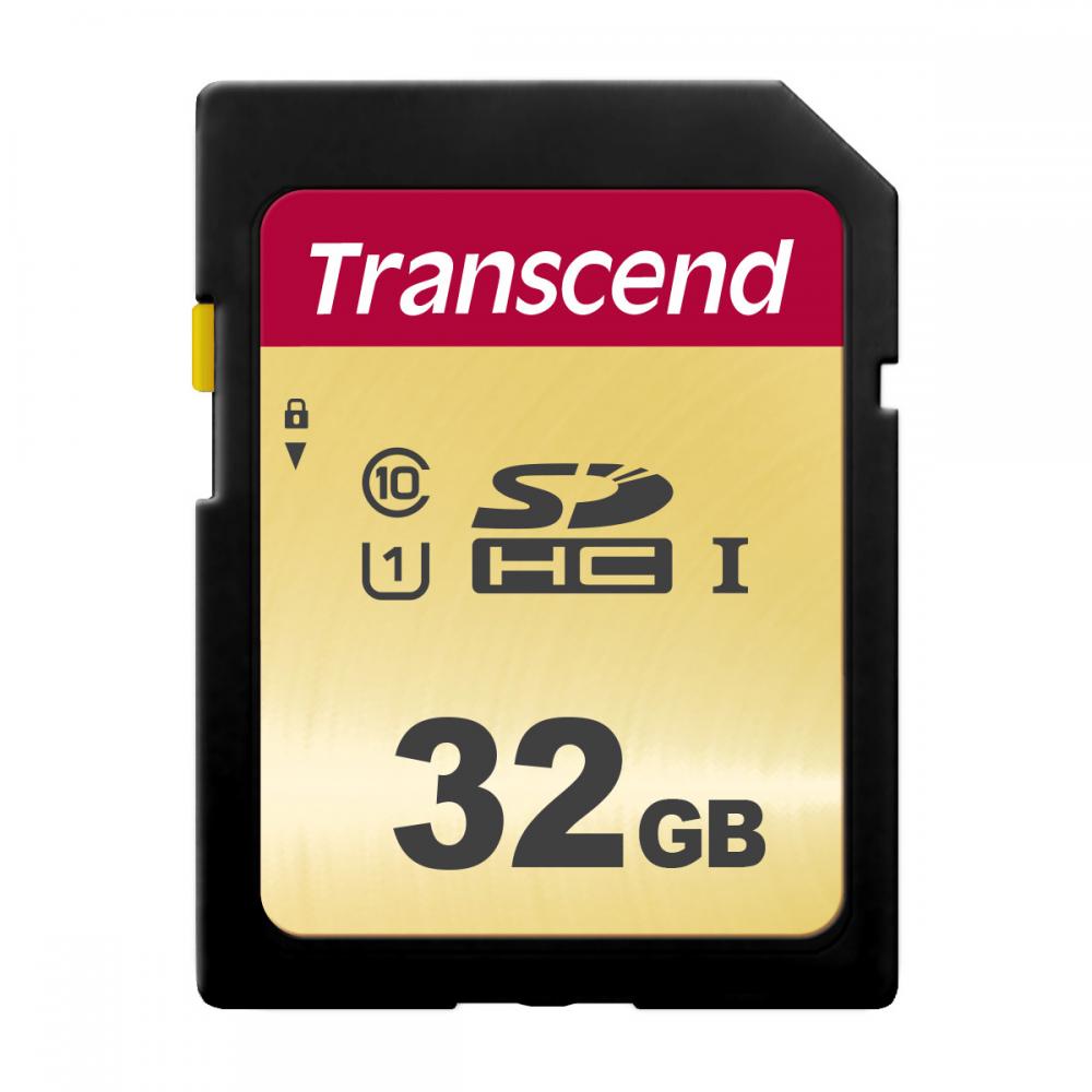 TRANSCEND SDHC 32GB UHS-I U1 500S MLC