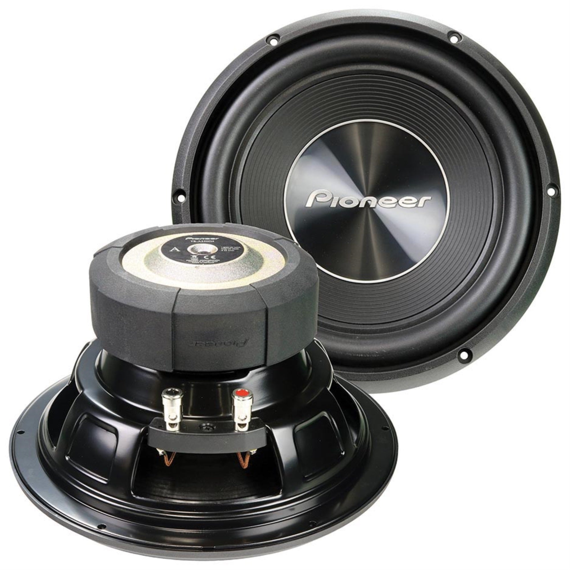 Pioneer 10' Dual 4Ohm Subwoofer - 1300 Watts Max - 4 Ohm Dvc