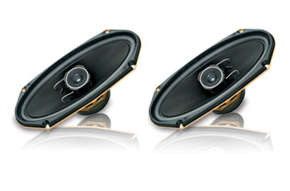 4-In X 10-In 2-Way Rear Deck Mount Speaker W/120 Watts Maximum Power