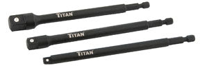 3Pc 6 Long Socket Set