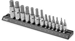 13Pc Mm Hex Bit Set