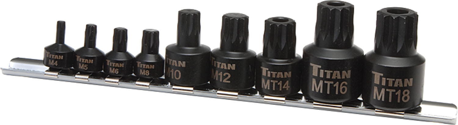 9 Pcimpact Bit Socket Set