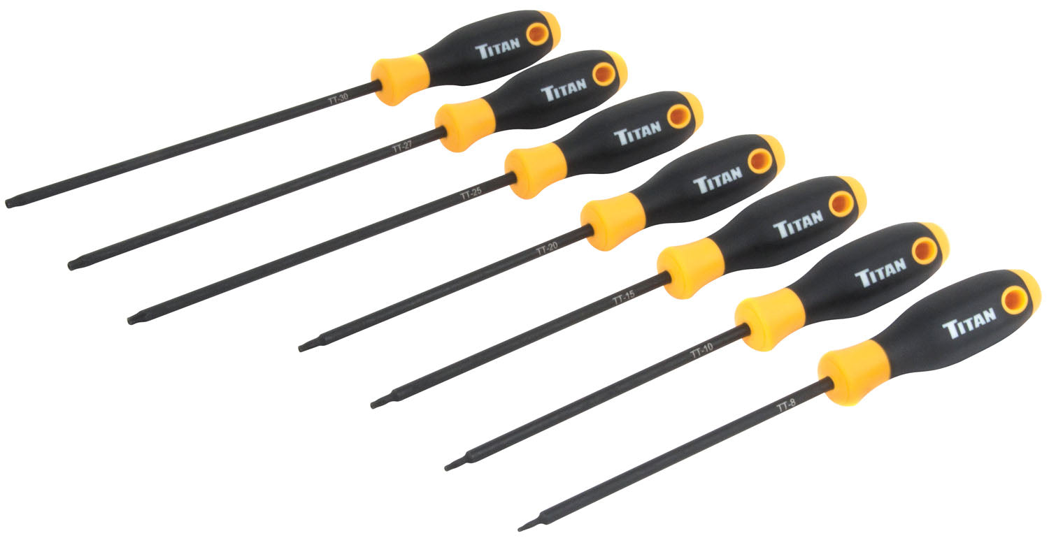 7 Pc. Tamper Resistant Star Screwdriver Set