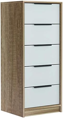 TUHOME Syrah Corner Bar Cabinet, Two External Shelves, Cup Rack -Dark Brown, For Living Room