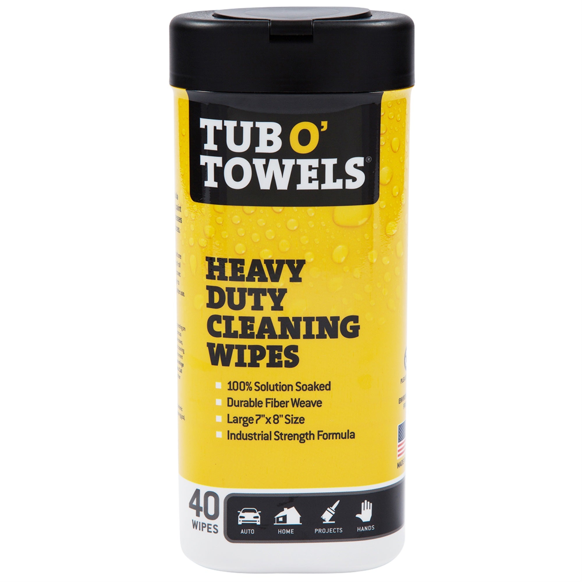 Cleaning Wipes Solution Soaked 40Ct