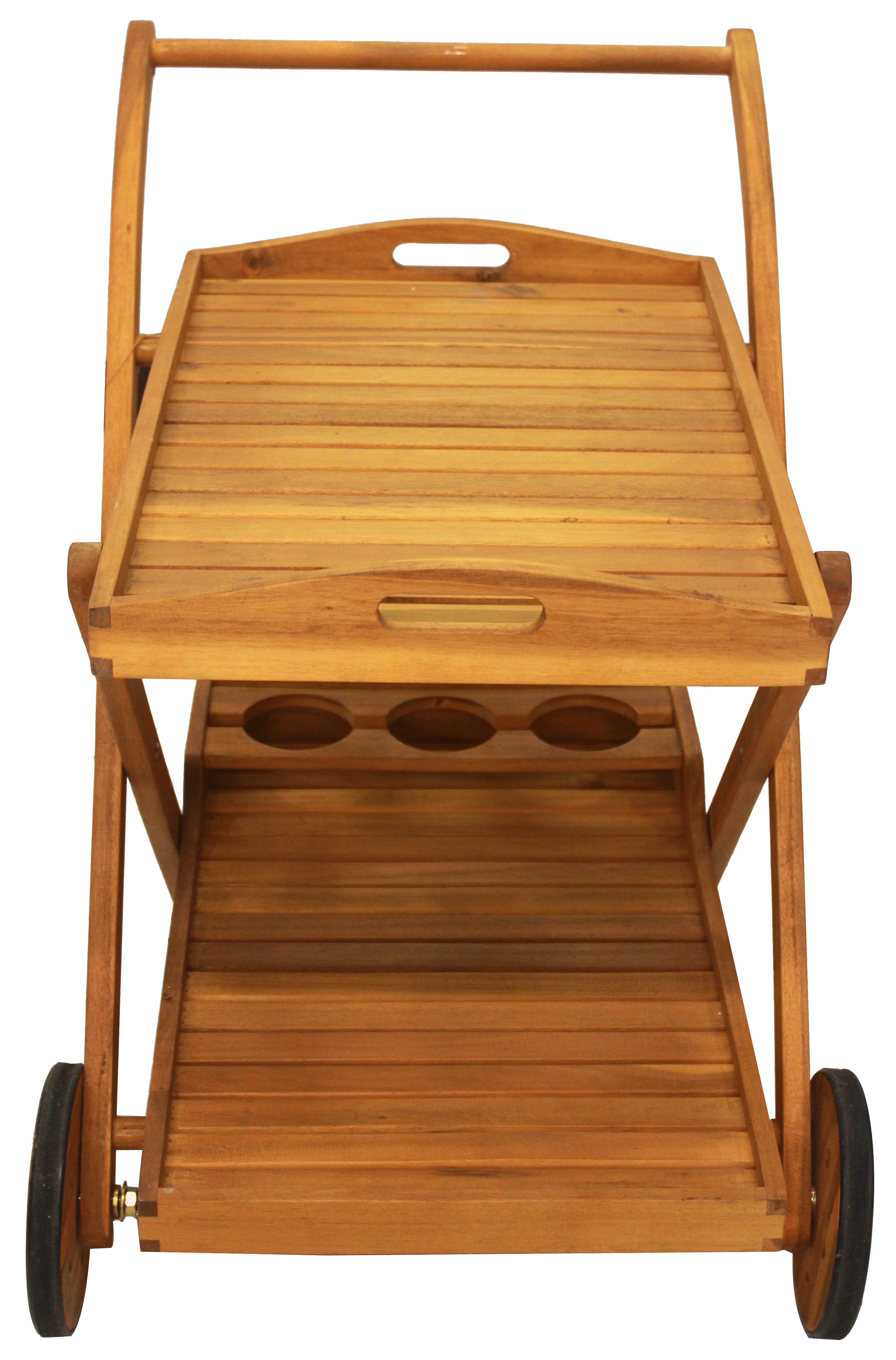 Beverage Cart - Wood