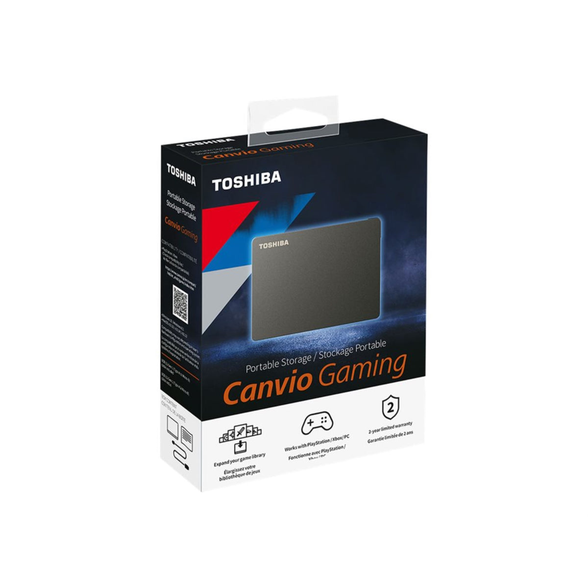 Toshiba Canvio Gaming - Hard Drive - 2 Tb - Usb 3.2 Gen 1