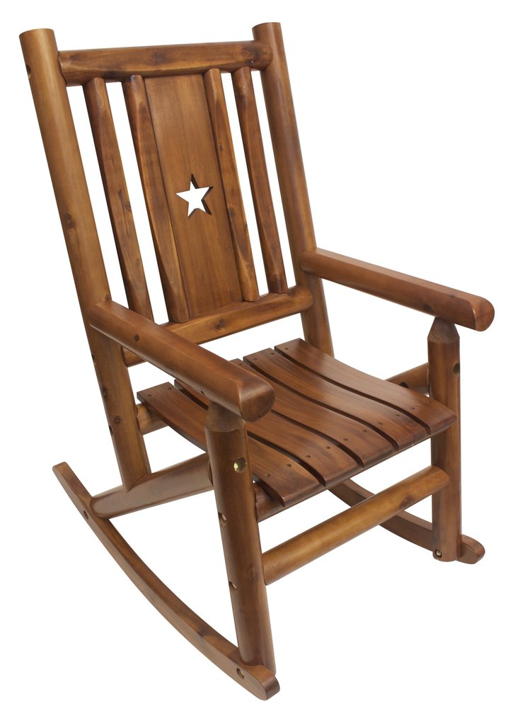 Leigh Country Amberlog Single Rocker Cut Star