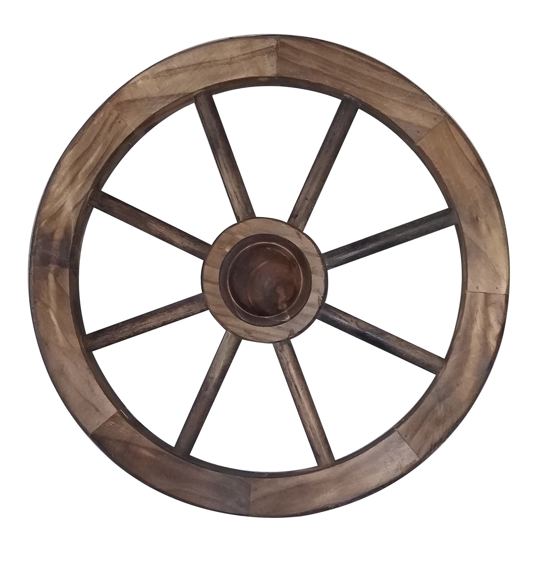 Wagon Wheel 18'' -Charred Finish