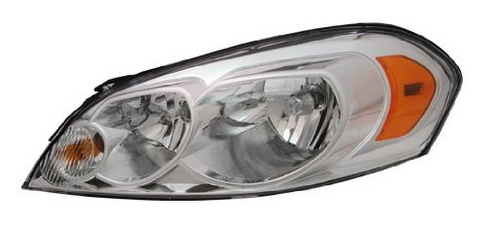 Lh Headlamp Assy Composite Chevrolet Impala 0613; Impala Lmtd 1416; Monte Carlo 0607
