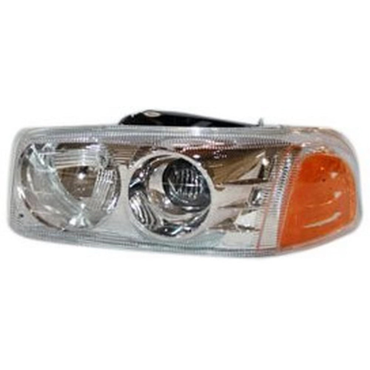 Tyc Left Headlight Assembly Compatible With 1999-2007 Gmc Sierra Pickup