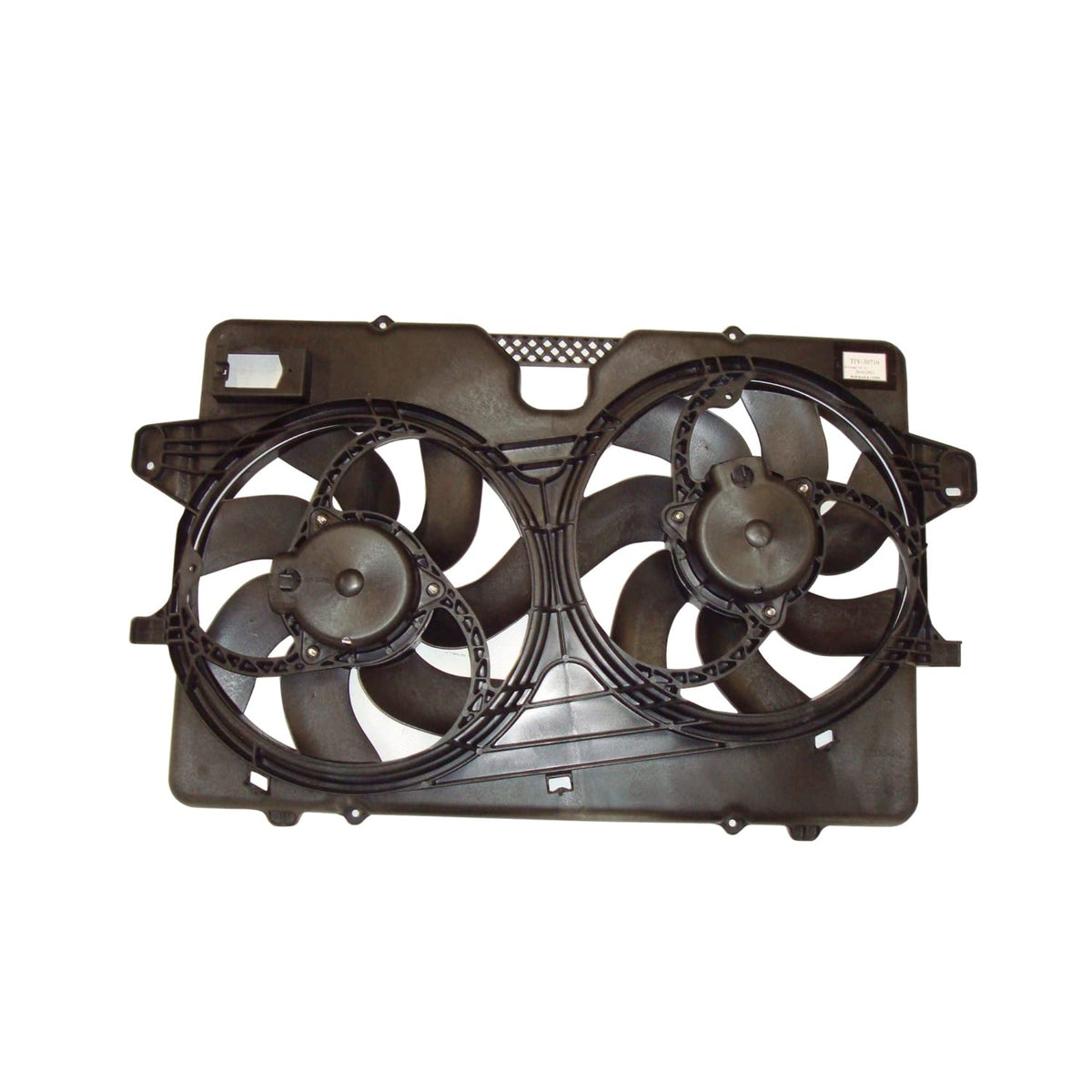 Tyc 622410 Cooling Fan Assembly Compatible With 2008-2012 Ford Escape, Black