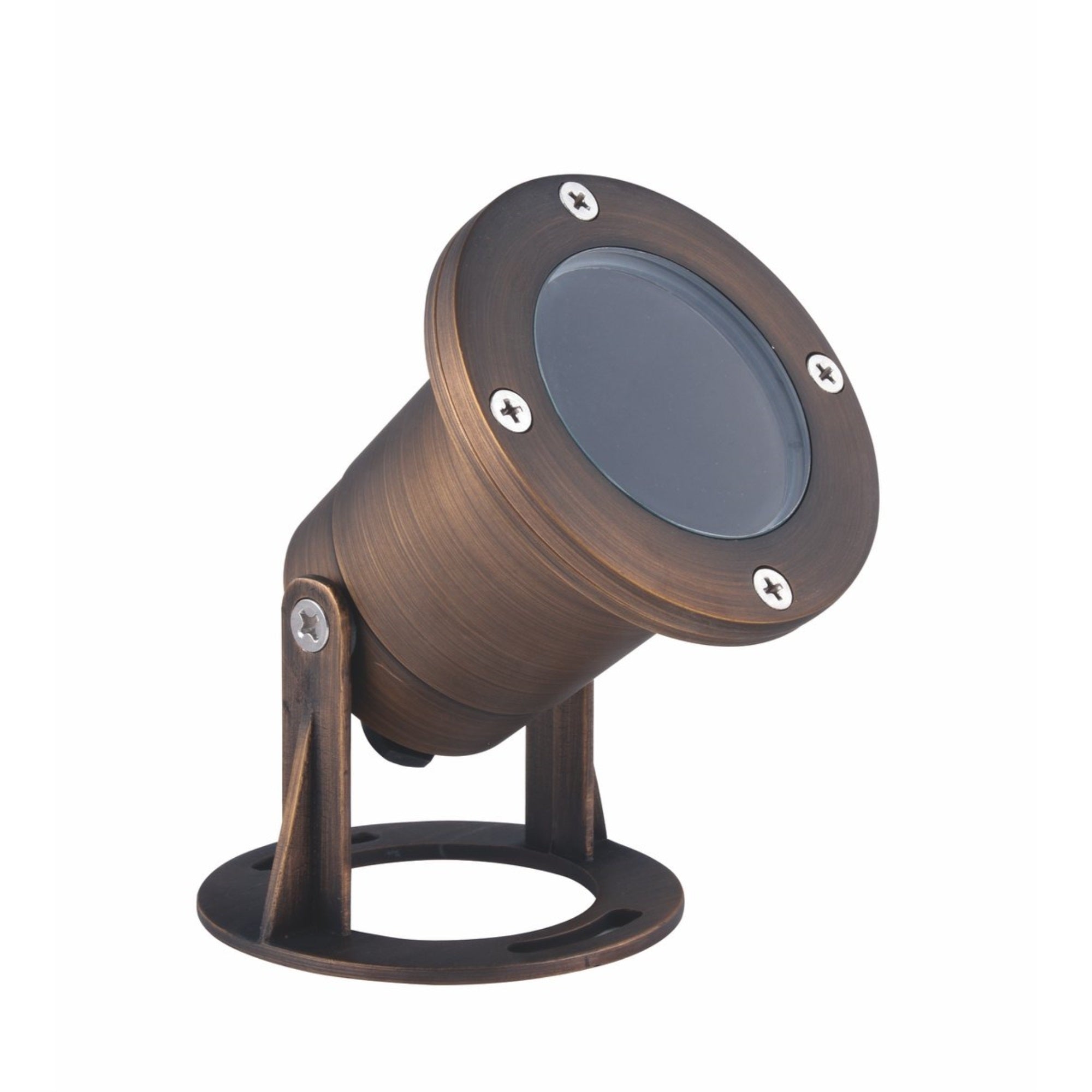 Underwater Light D3.875 H3.75 Antique Brass Clear Glas Smr16 Halogen 35W/Led Gu5.3(Light Source Not Included)