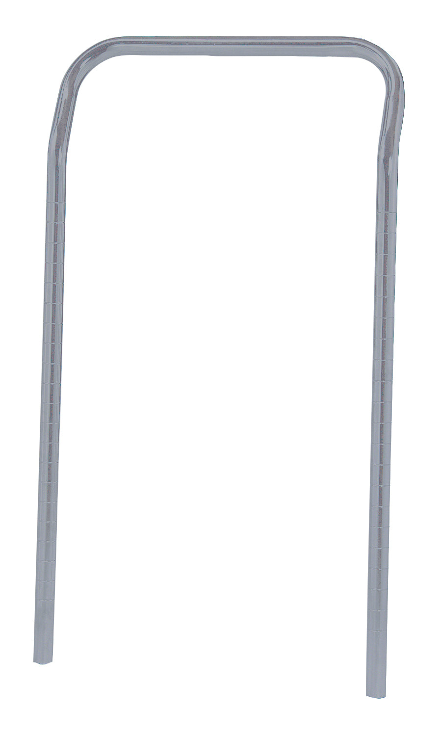 U-Handle, 18"W x 31-1/2"H, gray epoxy antimicrobial finish