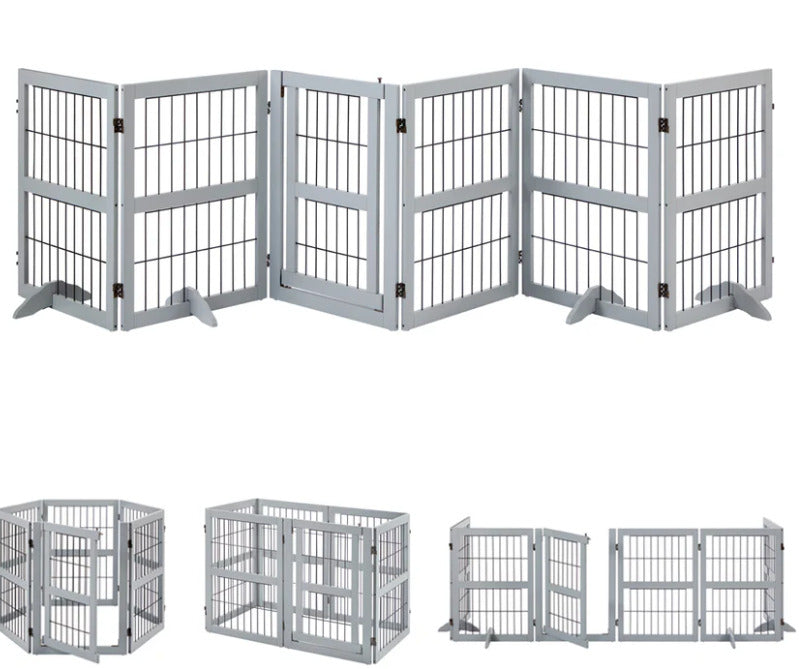 Ergode 6 Panel Dog Gate & Playpen: Spacious, Versatile, And Reliable