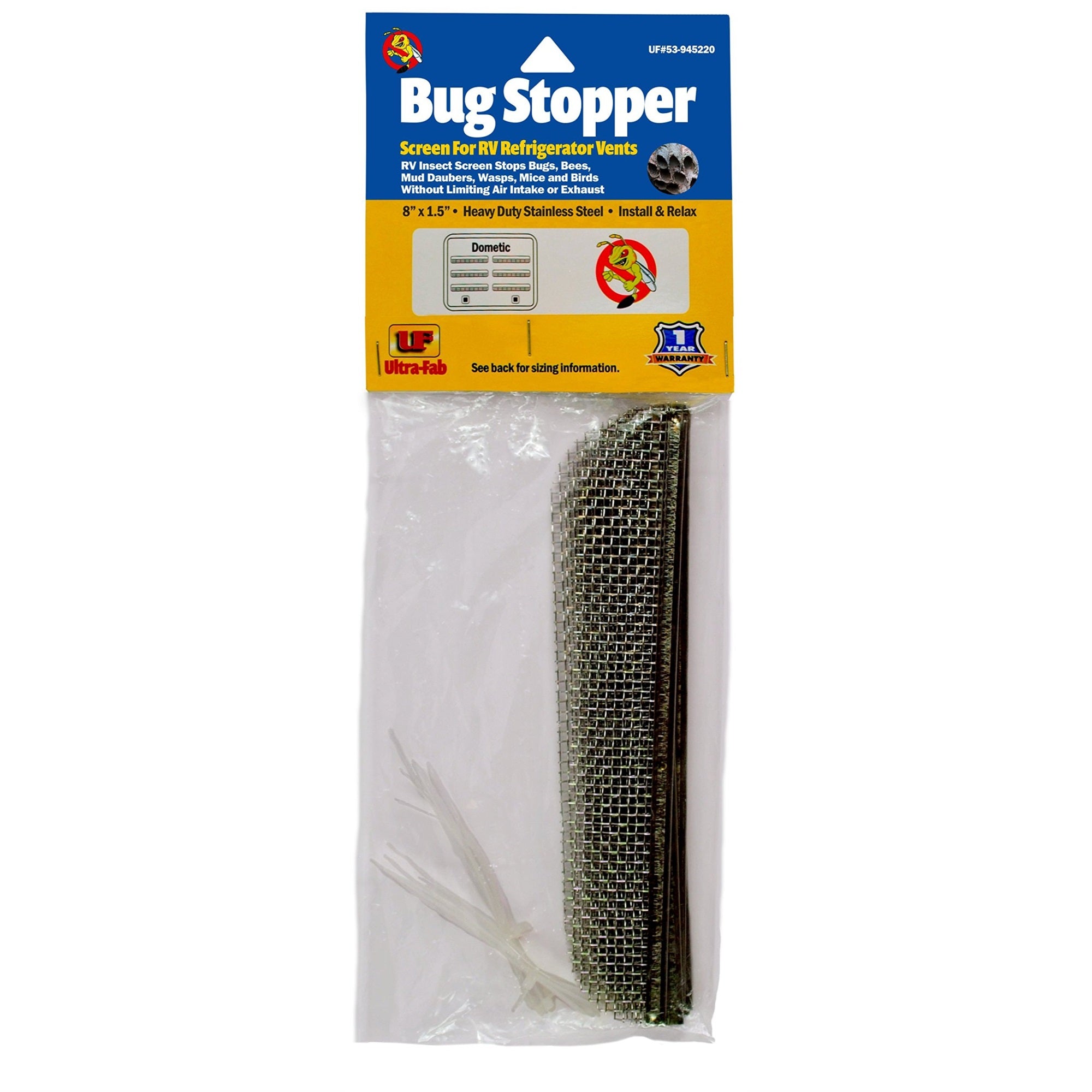 Bug Stopper Screens For Rv Refrigerator Outside Vents