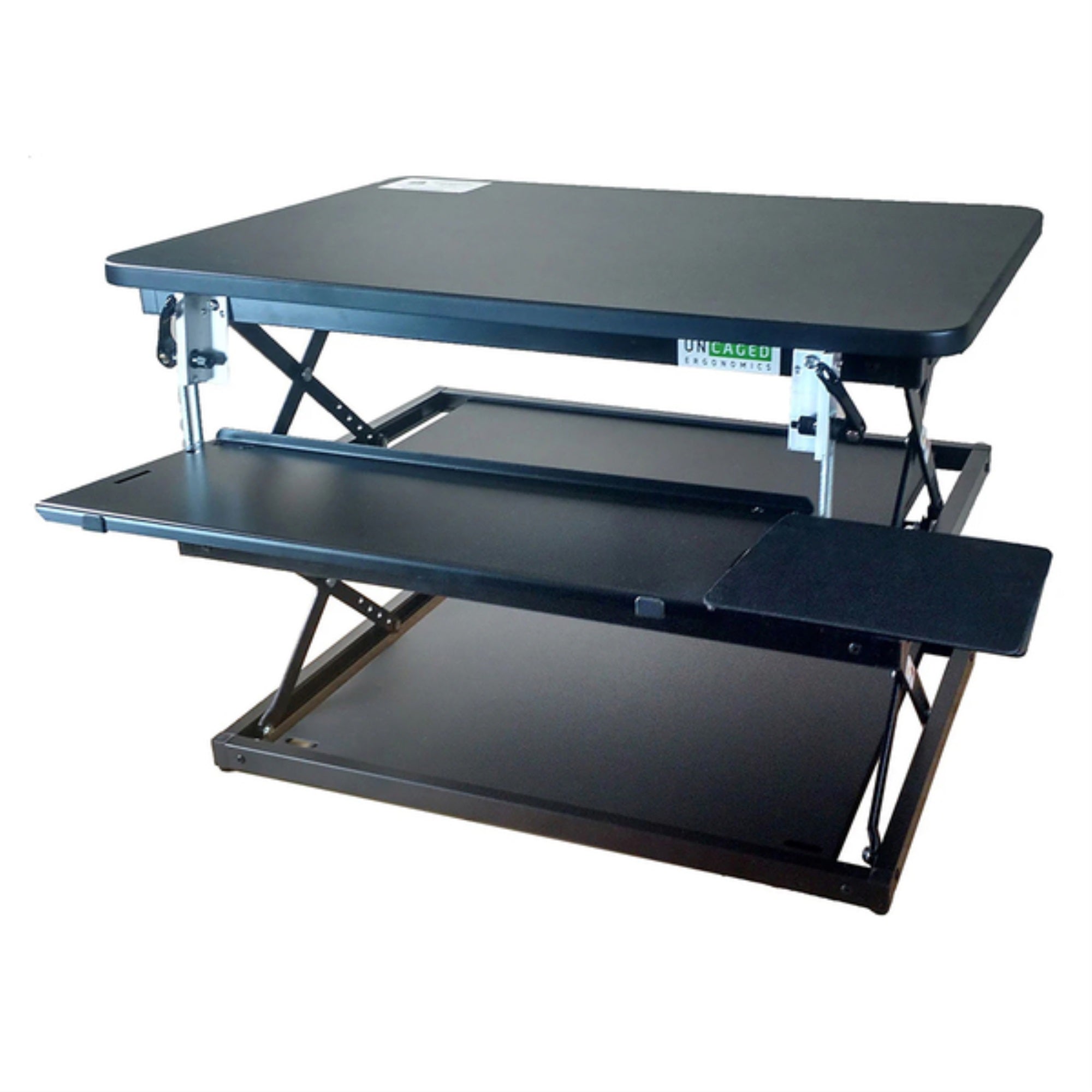 Uncaged Ergonomics CDM-b CHANGEdesk Adjustable Standing Desk Converter