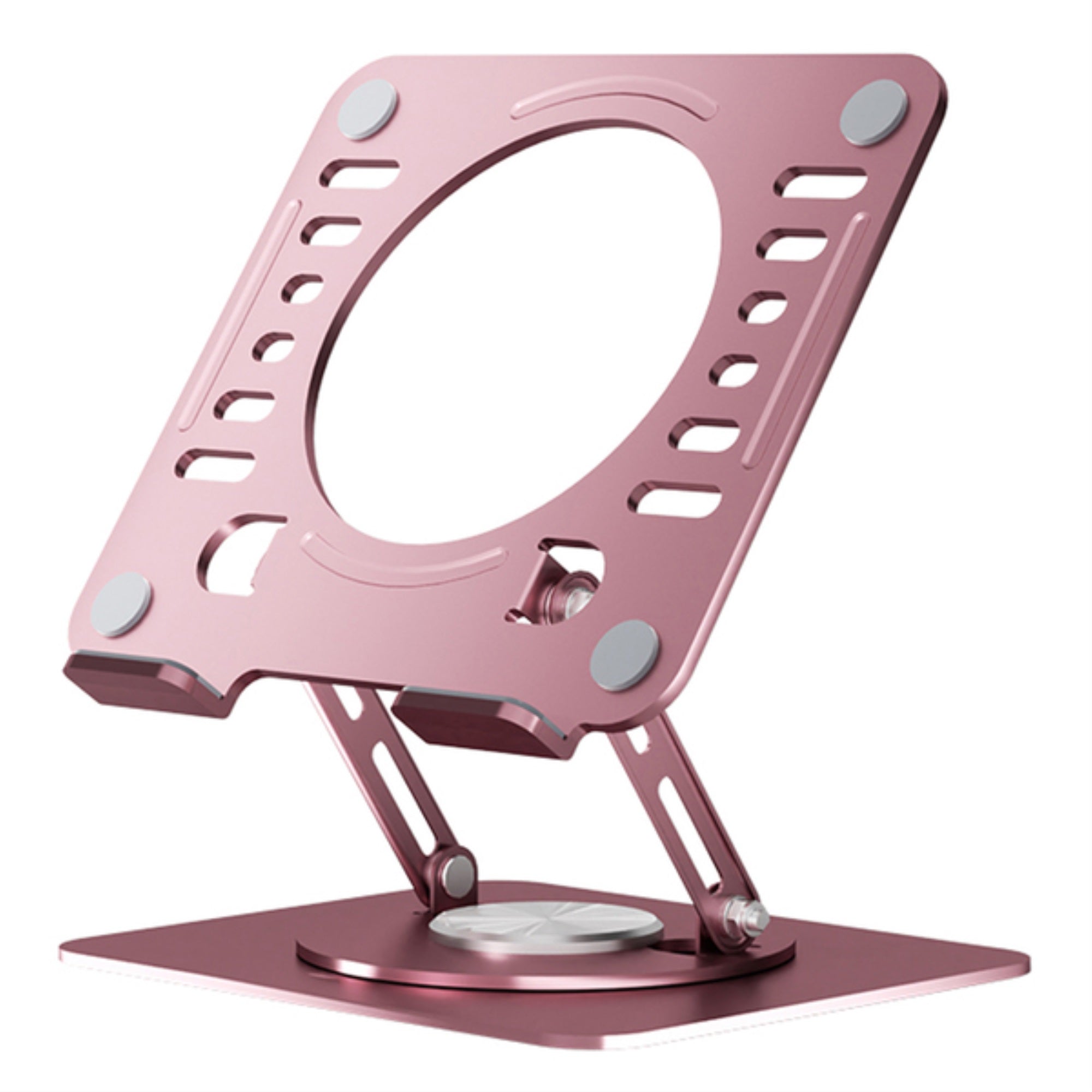 Uncaged Ergonomics SLS-RoseGold Adjustable Swivel Laptop Stand for Desk (Rose Gold)