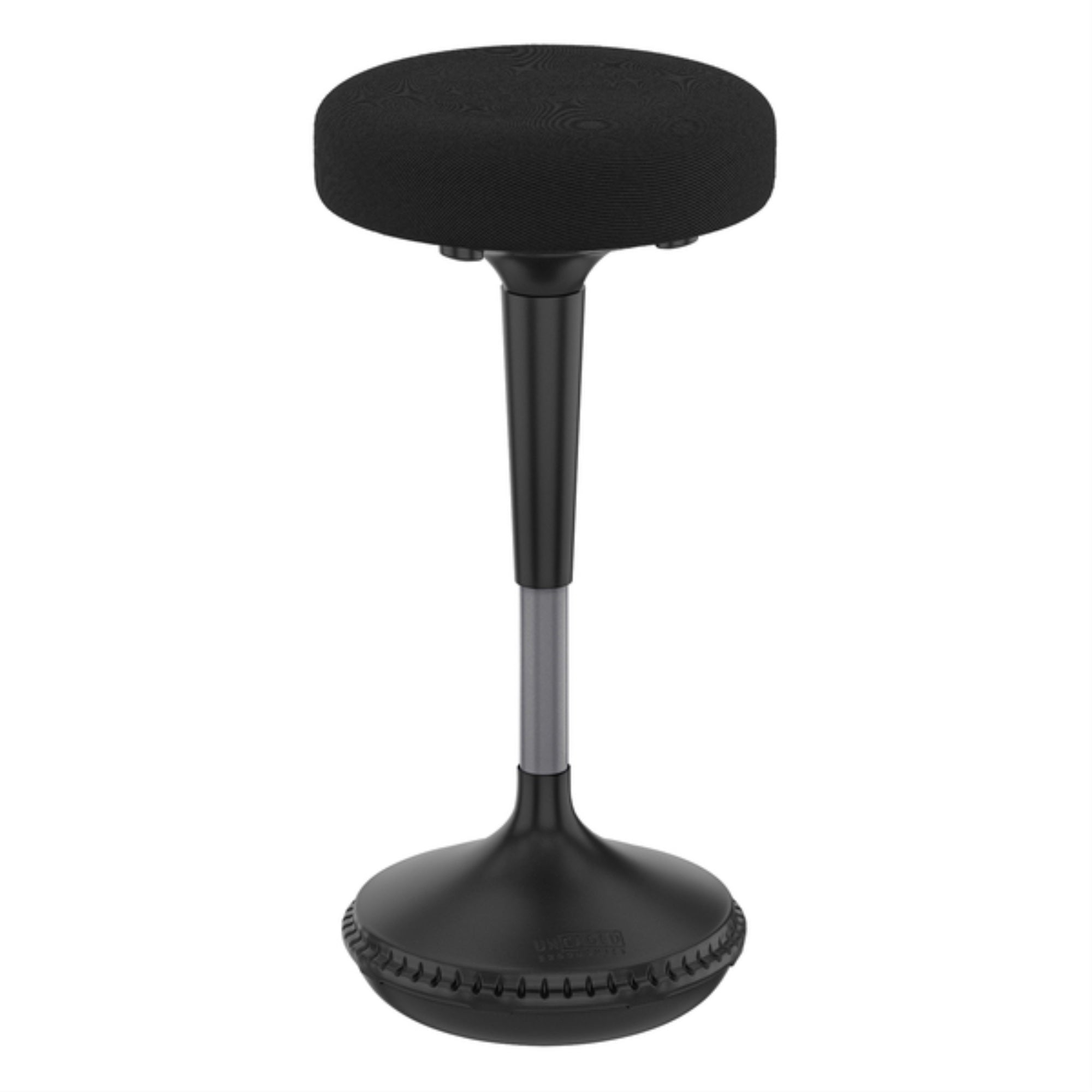 Uncaged Ergonomics WSF-b Wobble Stool Adjustable-Height Standing Desk and Balance Stool (Black)