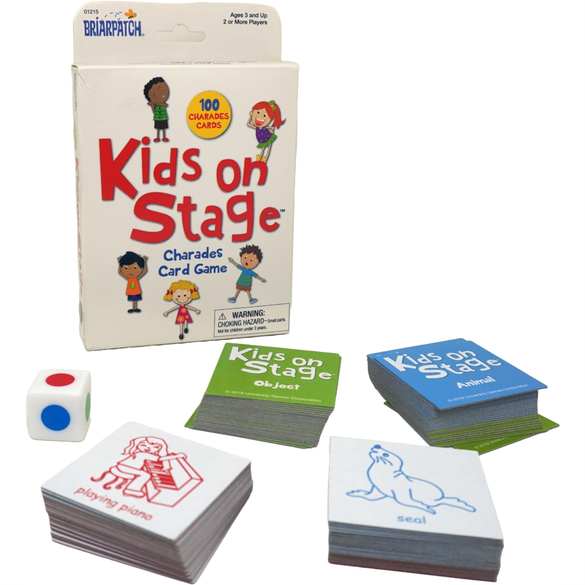 Briarpatch | Kids On Stage: The Charades Game For Kids Travel Game