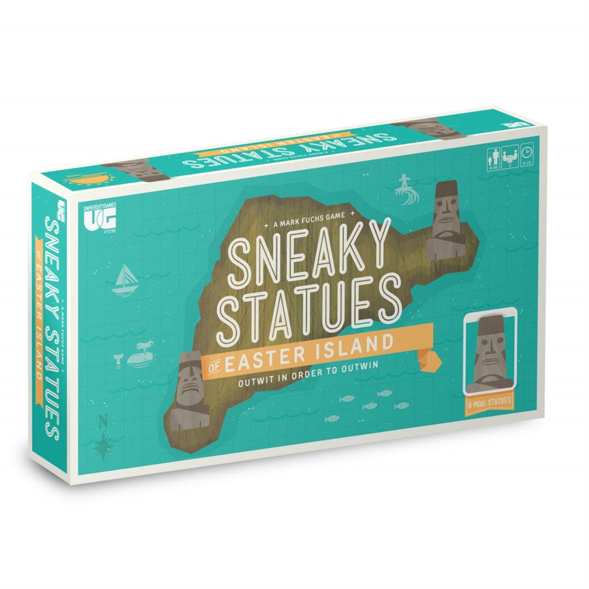 University Games, Sneaky Statues Of Easter Island - A Deceptively Clever Game Of Strategy