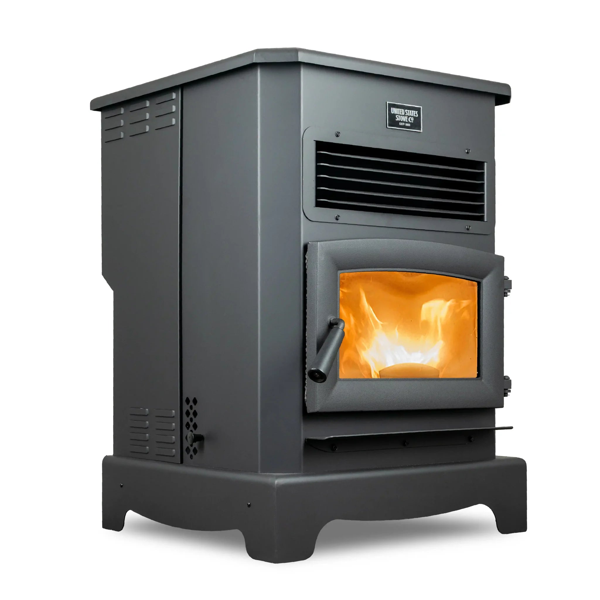 US Stove 3,000 Sq. Ft. Pellet Stove, WiFi, 170lb Hopper