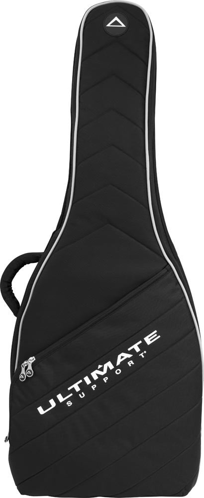Hybrid Series 2.0 Soft Case For Electric Guitar With Backpack Straps, Water Resistant Exterior, Storage Pocket, And Internal Neck Support - Grey Trim