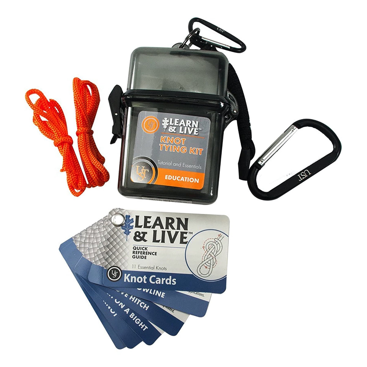 2023 Ust, Old Sku 20-02759, Learn & Live Kit Knot Tying, Hang Sleeve