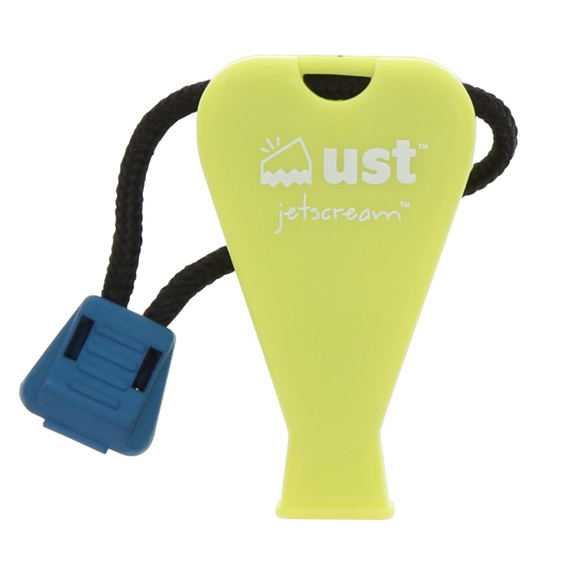 2023 Ust, Old Sku 20-02791, Jetscream Floating Whistle, Yellow, Blister
