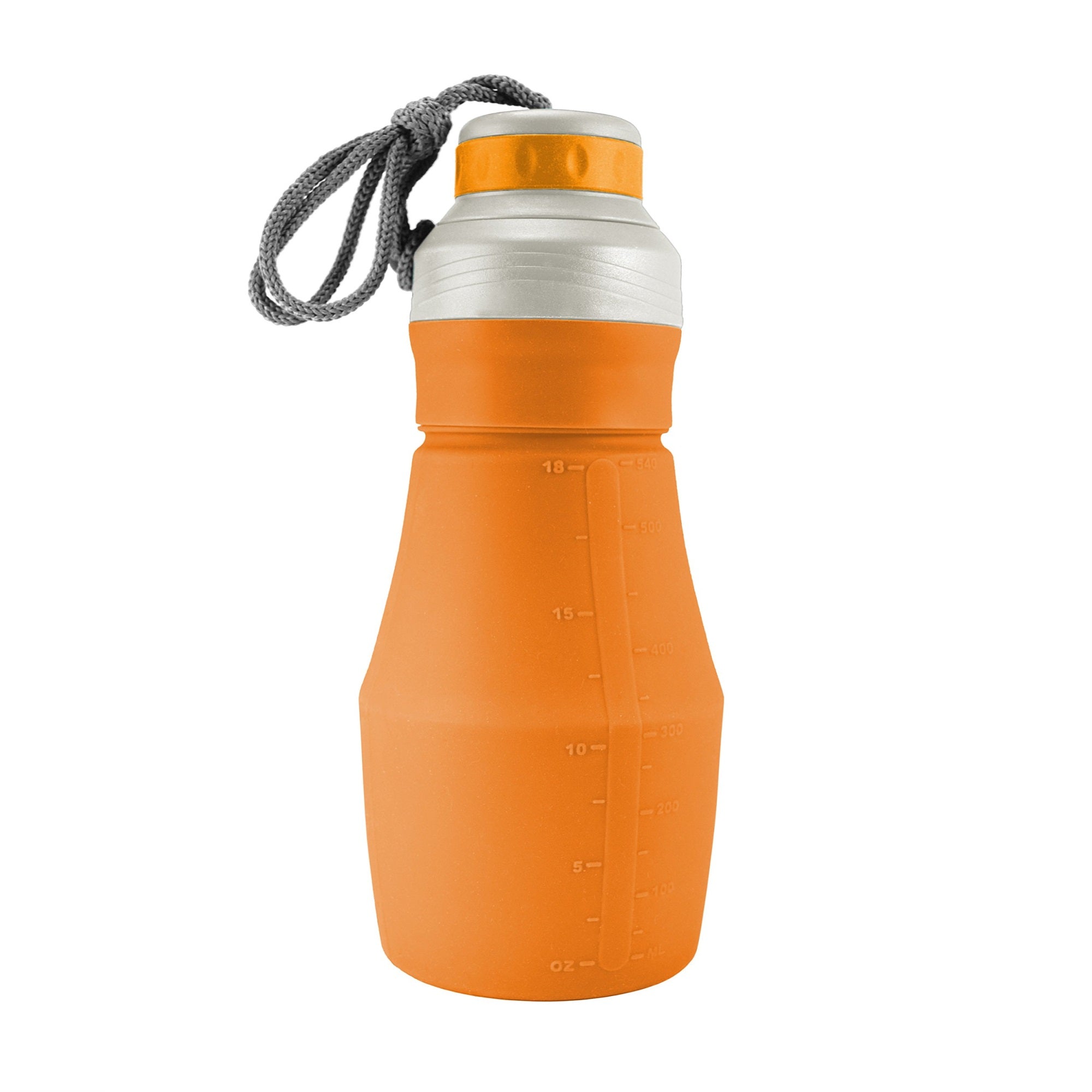 2018 Ust Brands Flexware Water Bottle, Orange Hang Card