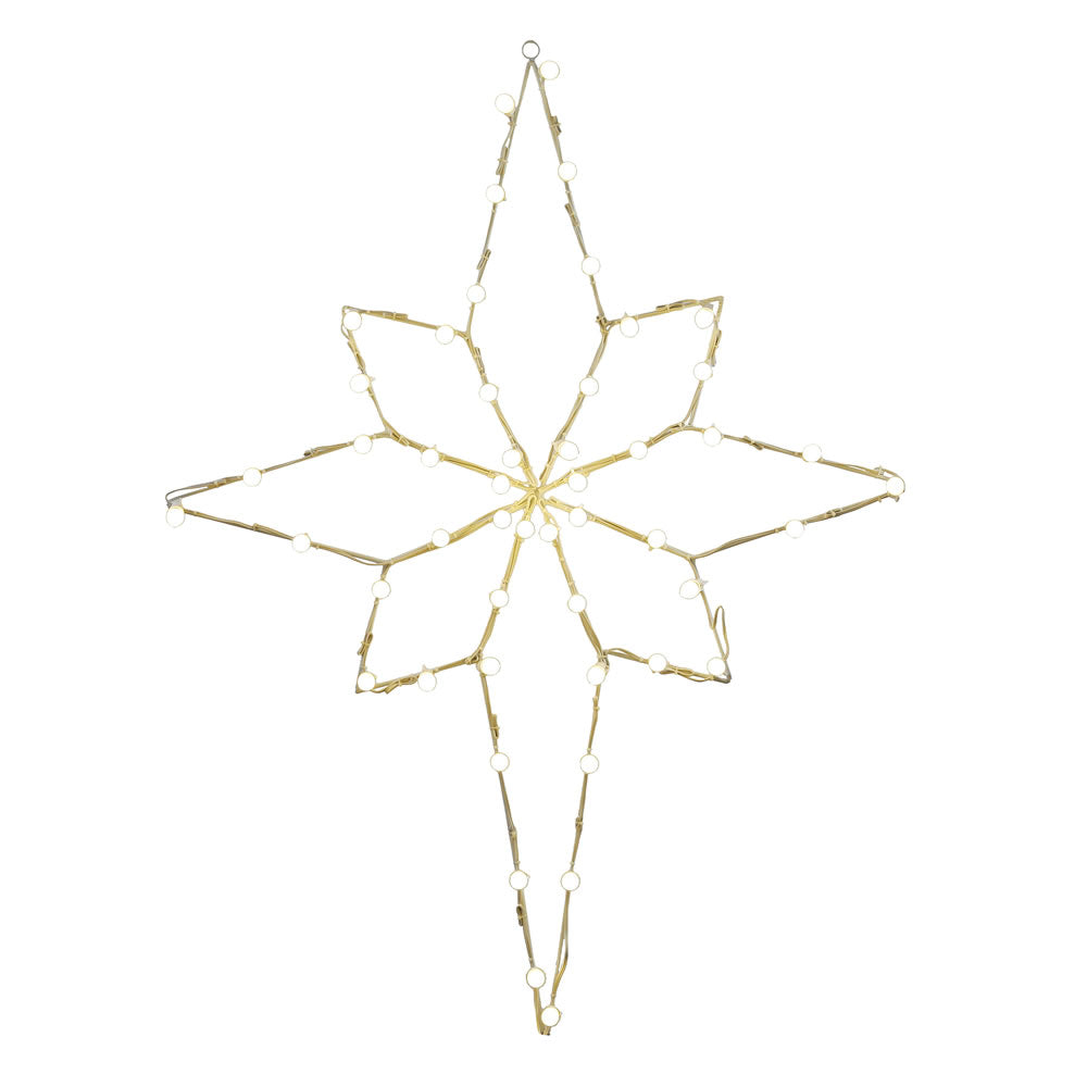 Vickerman 48″ x 36″ Bethlehem Star C7 Wire Motif - V146040