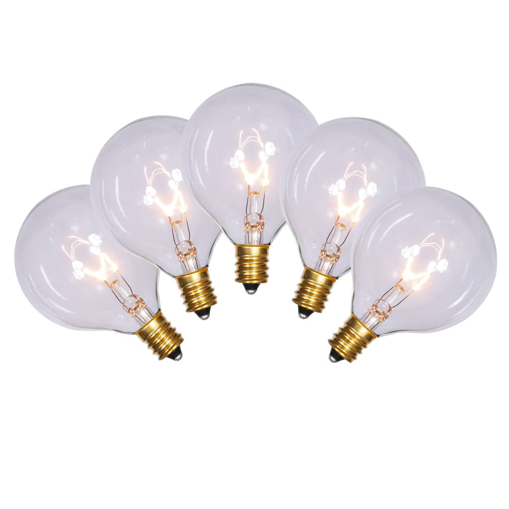 Vickerman 15Lt Clear G50 E12 Patio Set Gw 12″Sp - V401911