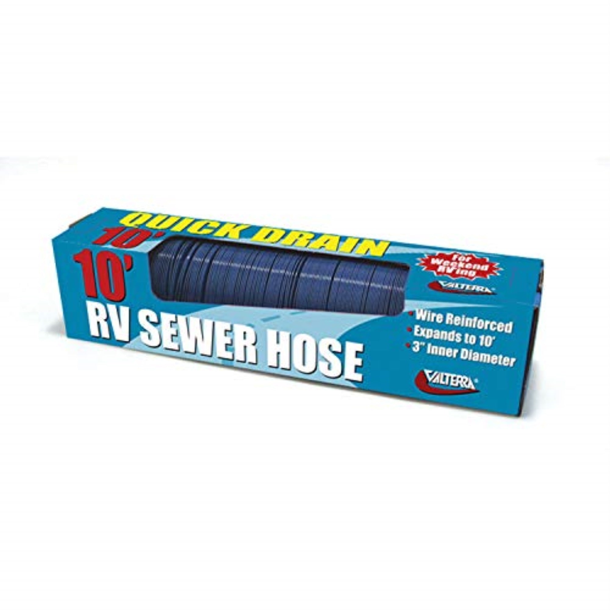 QUICK DRAIN HOSE 10 BLUE